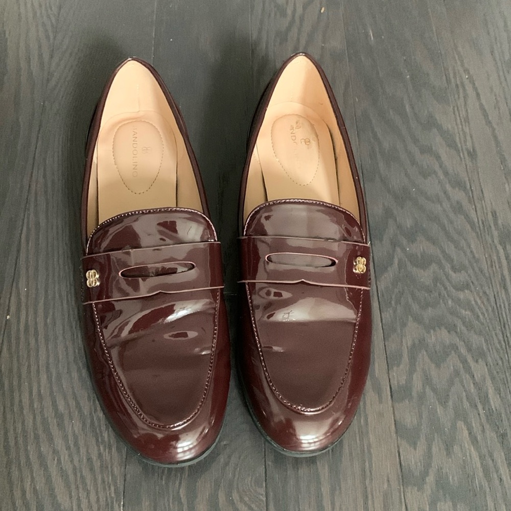 Bandolino Maroon Loafers - Picture 2 of 6